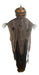 Full-length product photo of the 72" Hanging Sonic Pumpkin Man, shown against a plain white background — an animated, motion or sound-activated prop. A Halloween decoration.