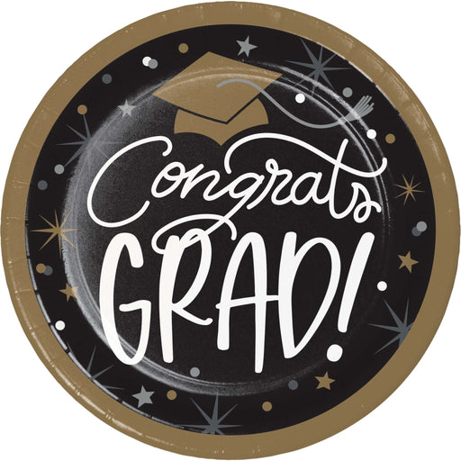 7-Inch Plate "Glowing" Graduation | 8ct