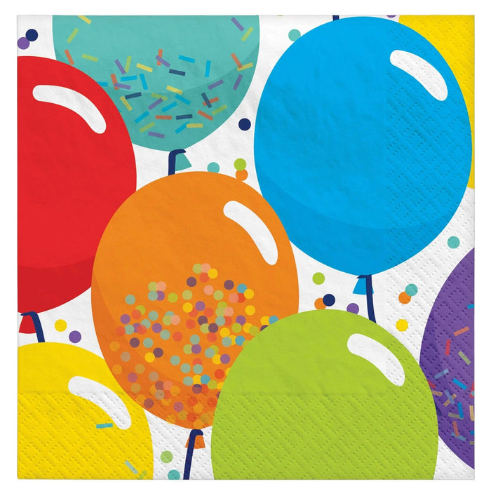 Birthday Celebration Beverage Napkins | 125 ct - Zurchers