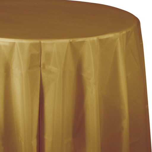 Gold Round Tablecover | 1ct