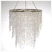 Product photo of Crystal Iridescent Diamond Cut Chandelier Short Three Layered — a Portofino party product shown on a plain background.