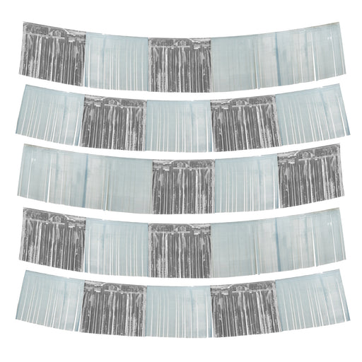 Metallic Fringe Banner 60" - Silver | 9ct