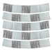 Product photo of Metallic Fringe Banner 60" - Silver — a Portofino party product shown on a plain background.