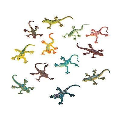 Vinyl Glitter Lizard, 3" | 24 ct