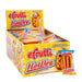 Efrutti Mini Gummi Hot Dog: novelty gummy candies shaped like little foods. Individually wrapped, 0.32 oz size.