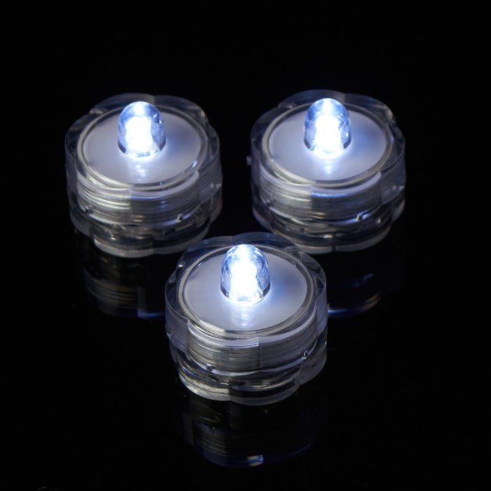 Product photo of LED Submersible - White — a Portofino party product shown on a plain background.