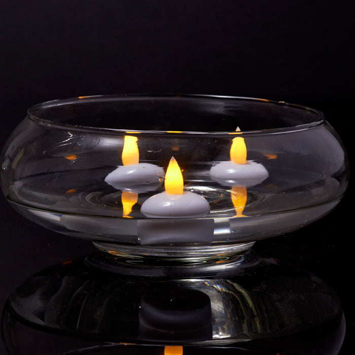 Product photo of LED Flameless Floating Tea Light Candle — a Portofino party product shown on a plain background.
