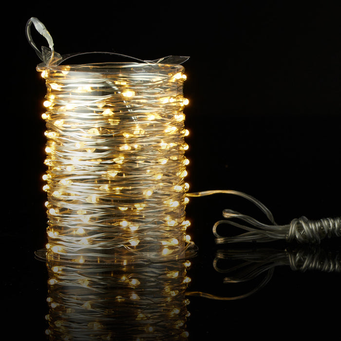 Product photo of LED String Lights 100 LEDs - Warm White — a Portofino party product shown on a plain background.