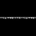 Product photo of LED Single String Light 28ft - White — a Portofino party product shown on a plain background.