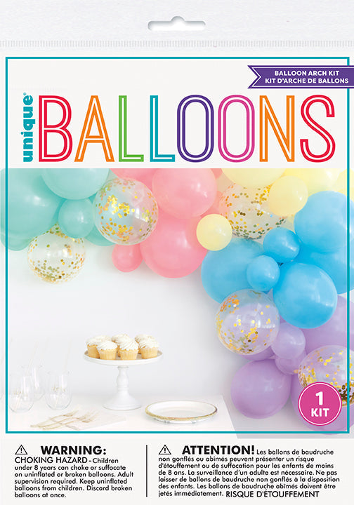 Pastel Latex Balloon Arch Kit | 40pc