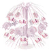 Centerpiece Cascade Pink Floral Elephant - Party Supplies
