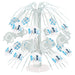 Centerpiece Cascade Blue Floral Elephant - Party Supplies