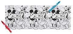 Coloring Roll Crayon Mickey Mouse - Party Supplies