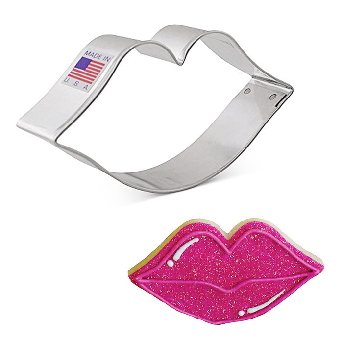 Valentine's Lips Cookie Cutter 4 1/8" |  1 ct