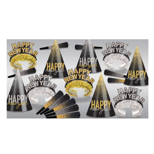 New Year's Midnight Burst Party Pack Kit | 10 people