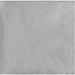 White beverage napkins with embossed diamond quilted pattern along the edges and corners, displayed flat to show the textured surface detail.