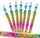 Laffy Taffy Ropes Mystery Swirl: chewy candy ropes, in a mix of bright colors. Individually wrapped, 0.81 oz size.