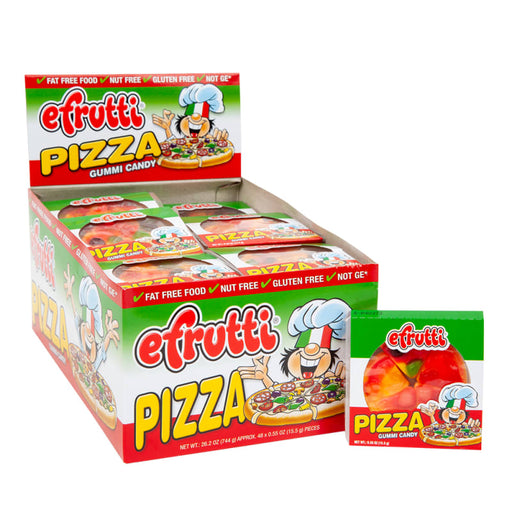 Single Efrutti Gummi Pizza 0.55 oz | 1ct