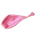 Bright pink latex balloon with a teardrop shape and rounded handle, displayed against a white background.