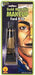 Gold metallic makeup tube with applicator brush displayed on packaging showing a half face demonstration in gold and skin tone.