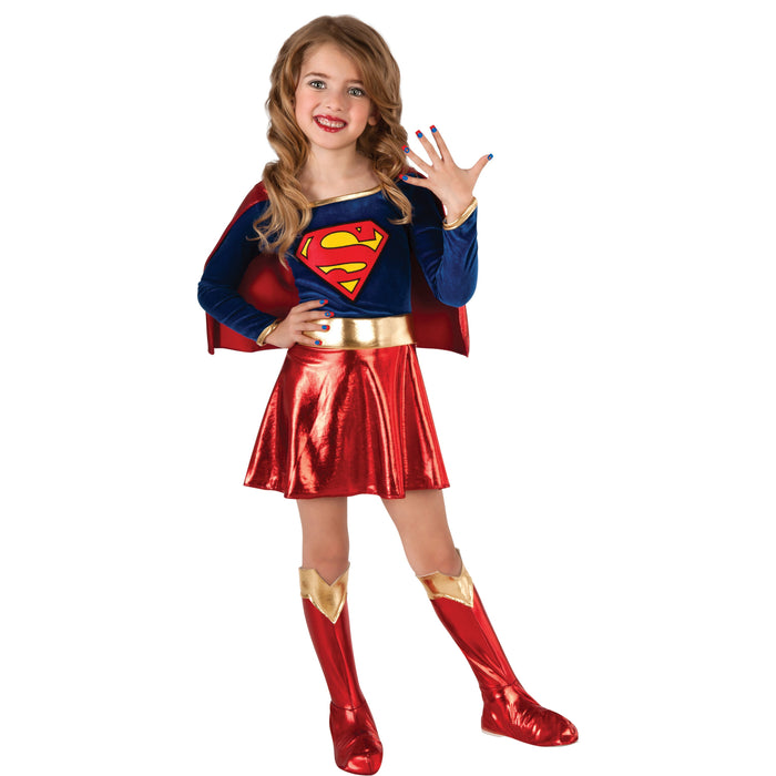 Supergirl shown against a plain white background — a Halloween costume accessory.