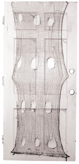 Full-length product photo of the 60" Black Creepy Cloth, shown against a plain white background. A Halloween decoration.