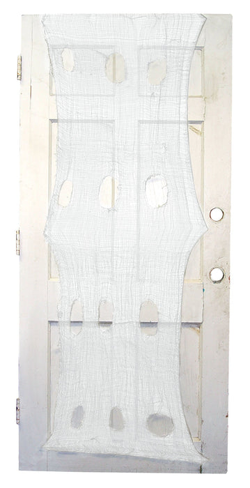 Full-length product photo of the 60" Cream Creepy Cloth, shown against a plain white background. A Halloween decoration.