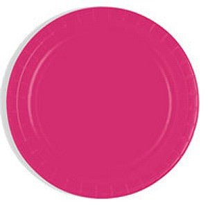 Magenta Paper Plates 7" | 24ct