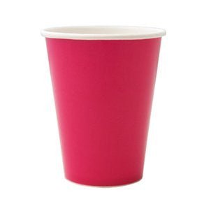 Magenta Paper Cups 9oz | 24ct
