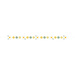Decorative paper banner featuring a repeating pattern of yellow daisies alternating with green and yellow honeycomb circles, connected by a string and spanning eight feet.