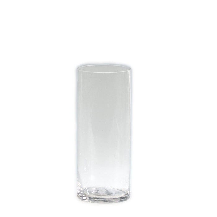 Product photo of Glass Cylinder Vase 10" — a Portofino party product shown on a plain background.