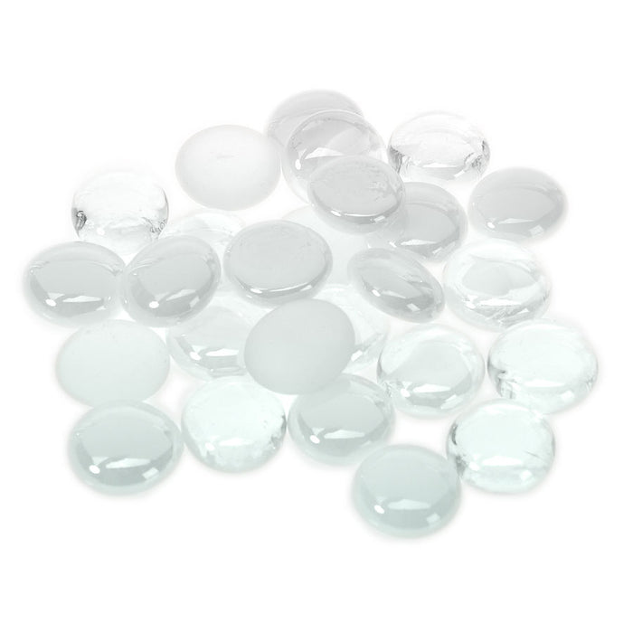 Product photo of Décor Marbles Clear & Clear Frosted — a Portofino party product shown on a plain background.