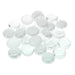 Product photo of Décor Marbles Clear & Clear Frosted — a Portofino party product shown on a plain background.