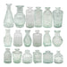 Product photo of Mini Vintage Glass Vase - Clear — a Portofino party product shown on a plain background.
