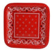 Bandana Square Plates, 9" | 8 ct - Zurchers