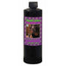 Black bottle with purple label reading "Liquid Latex" and containing 1 pint net 16 fl oz of black liquid latex for costume and special effects makeup.