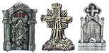 Full-length product photo of the 21" Tombstone, shown against a plain white background. A Halloween decoration.