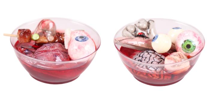 Full-length product photo of the FX Body Parts Bowl Assorted, shown against a plain white background. A Halloween decoration.