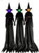 Full-length product photo of the 7 Ft. Light-Up Witch Assorted, shown against a plain white background — with light-up details. A Halloween decoration.