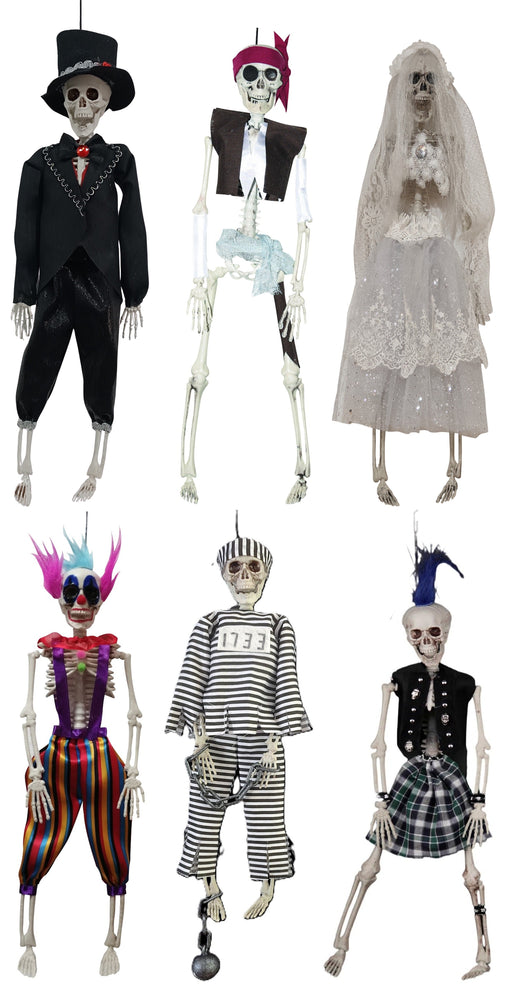 16" Dressed Skeleton Assorted | 1ct