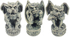 Full-length product photo of the Cement Gargoyle Asrt2, shown against a plain white background. A Halloween decoration.