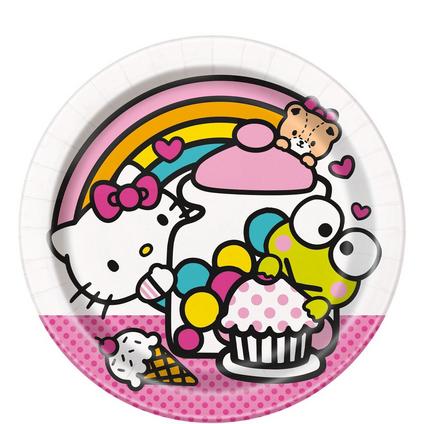 Hello Kitty And Friends Dessert Plates 9in | 8 ct