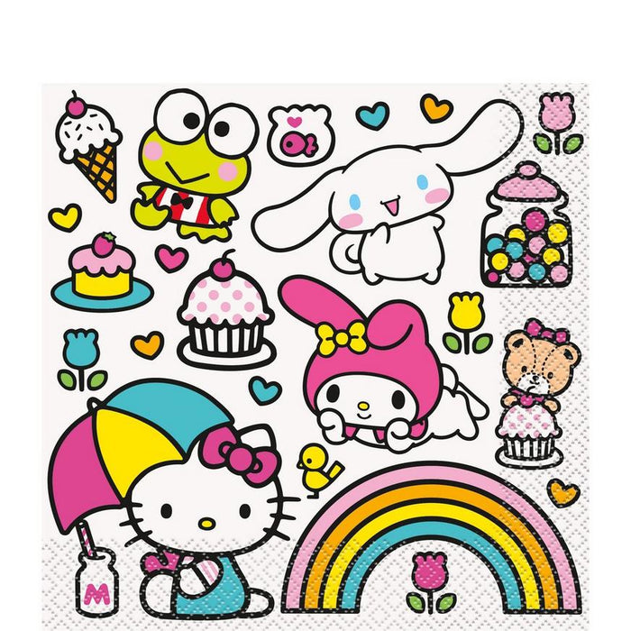 Hello Kitty And Friends Lunch Napkins | 16 ct