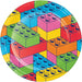 Block Bash Lunch Paper Plates 9" | 8 ct - Zurchers