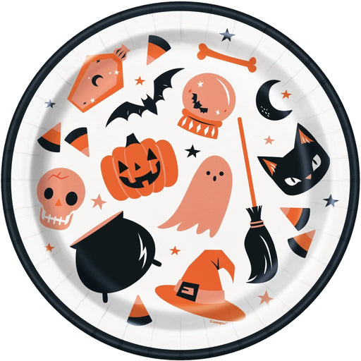 Spooky Spirits Plates 9" | 8 ct
