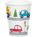 Transportation Time Paper Cups 9oz | 8 ct - Zurchers