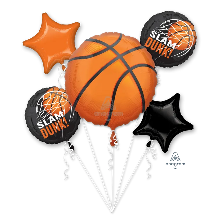 Nothin' But Net Bouquet of Balloons shown against a plain white background — a balloon bouquets party item.