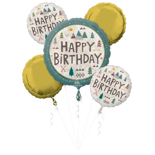 Wilderness Birthday Bouquet of Balloons | 1ct