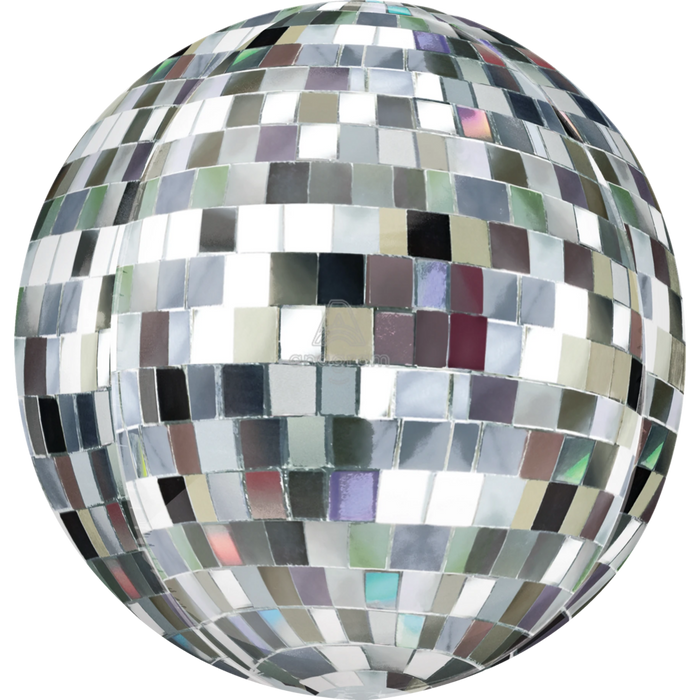 Disco Ball Orbz Mylar Balloon | 1ct - Party Supplies