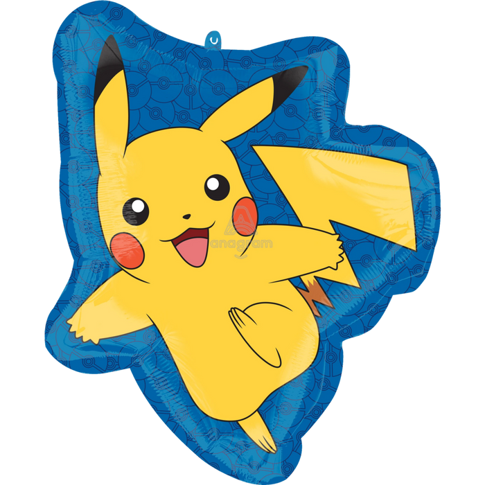 Super Shape Pikachu Balloon | 1ct - Party Supplies
